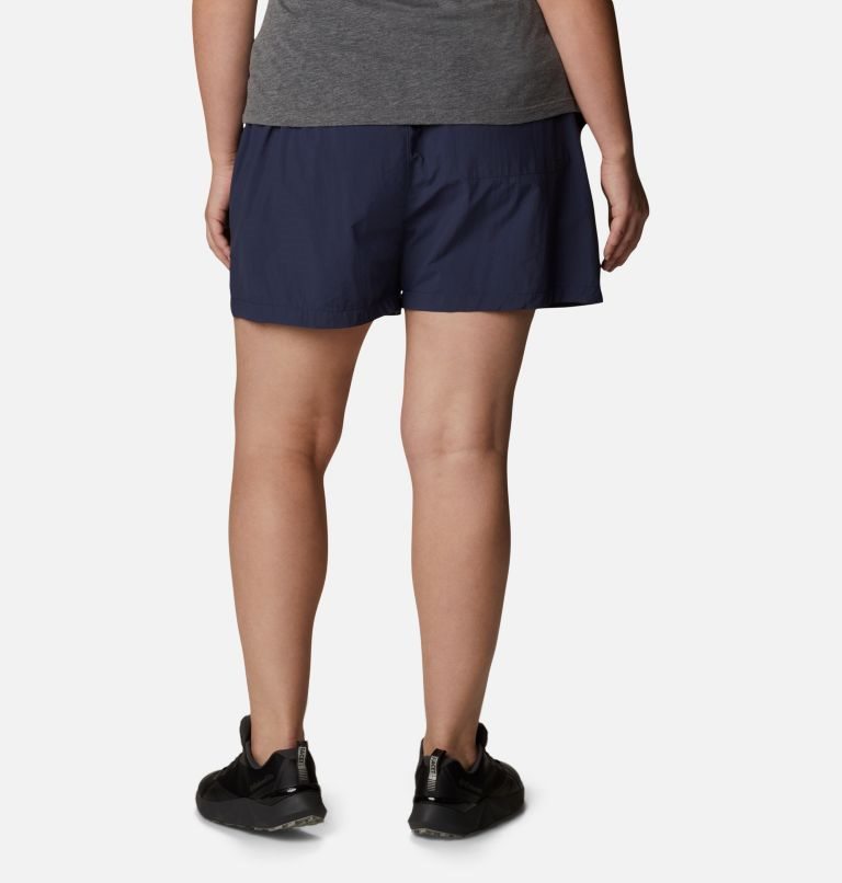 Women's Columbia Summerdry Cargo Shorts Navy | Plus Size CA-I46L0